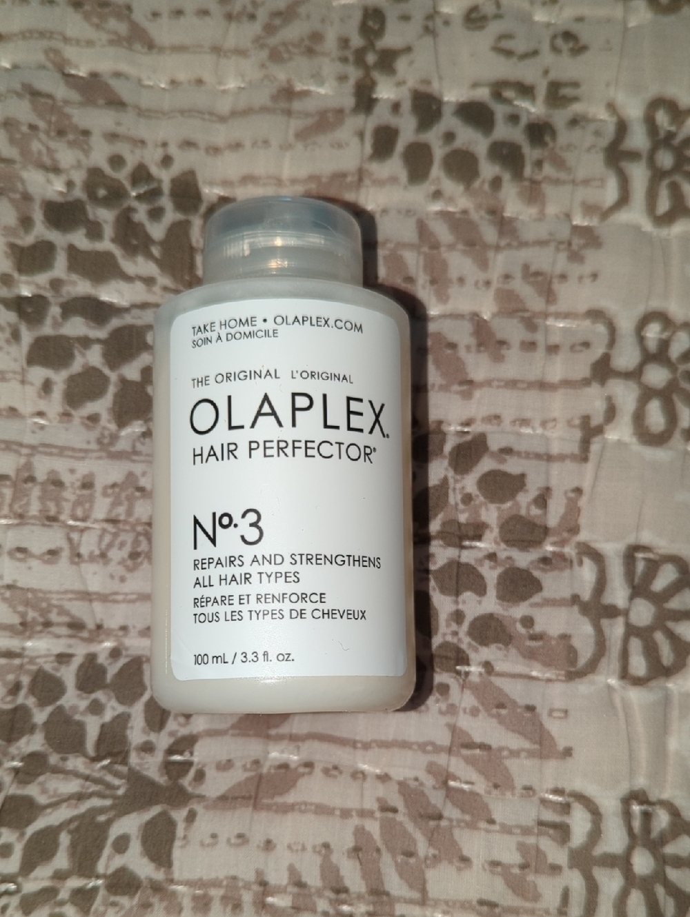 OLAPLEX No.3 Hair Perfector — White Bottle.